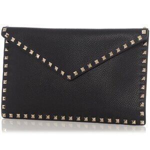 BNWT Valentino Garavani Rockstud Large Envelope Clutch Bag